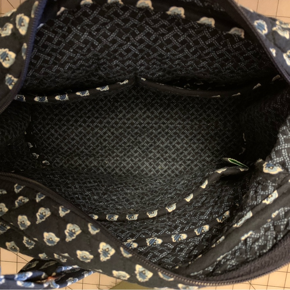 Vera Bradley Nantucket Navy Crossbody Bag - Picture 3 of 4